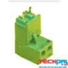 Connector 2 chân xanh thẳng(đực)