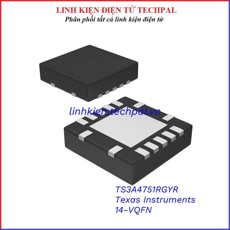 TS3A4751RGYR Texas Instruments 14-VQFN